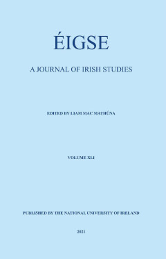 Éigse Vol. 41