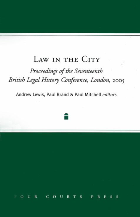 Law in the city