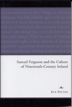 Samuel Ferguson and the culture of nineteenth-century Ireland