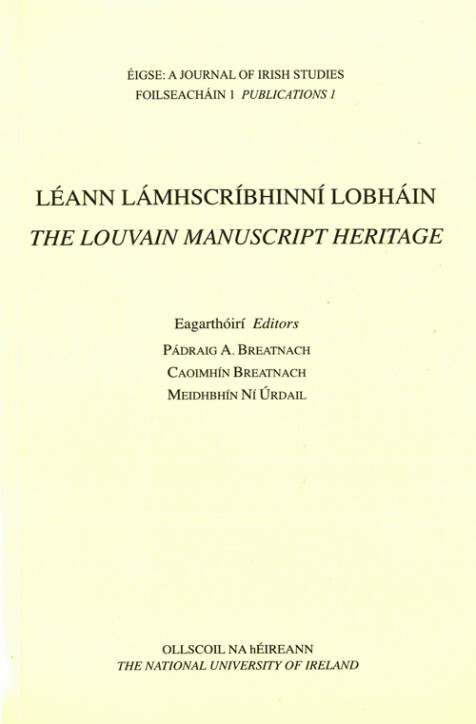 Léann Lámhscríbhinní Lobháin