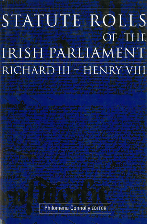 Statute rolls of the Irish parliament