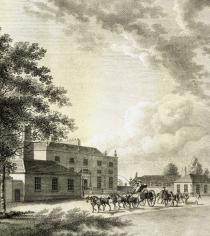 Entrance front of the Ranger's Lodge, c.1783