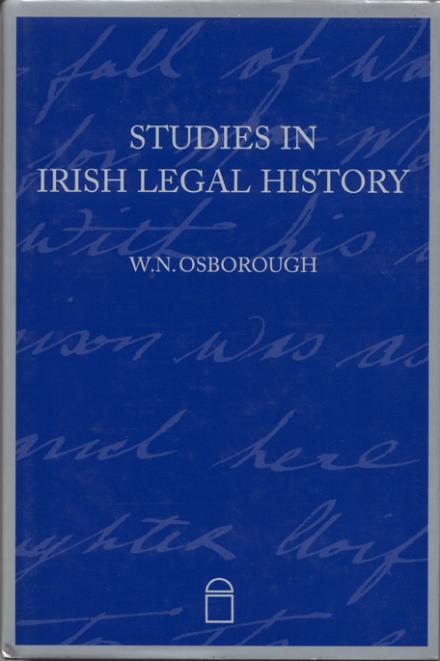 Studies in Irish legal history 