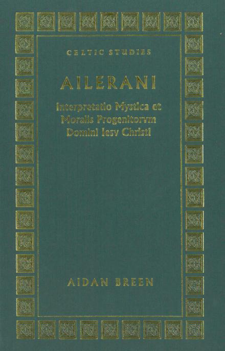 Ailerani Interpretatio Mystica Progenitorum Domini Iesu Christi